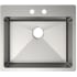 Elkay Crosstown Collection ECTSRAD2522602 - Elkay Crosstown® 18 Gauge Stainless Steel Single Bowl Dual Mount ADA Kitchen Sink