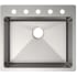 Elkay Crosstown Collection ECTSRAD2522605 - Elkay Crosstown® 18 Gauge Stainless Steel Single Bowl Dual Mount ADA Kitchen Sink