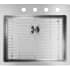 Elkay Crosstown Collection ECTSRAD25226TBG4 - 25 Inch Single Bowl Dual Mount Kitchen Sink Kit