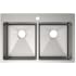 Elkay Crosstown Collection ECTSRAD3322601 - Elkay Crosstown® 18 Gauge Stainless Steel Double Bowl Dual Mount ADA Kitchen Sink
