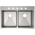 Elkay Crosstown Collection ECTSRAD3322605 - Elkay Crosstown® 18 Gauge Stainless Steel Double Bowl Dual Mount ADA Kitchen Sink