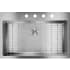 Elkay Crosstown Collection ECTSRS33229TBG4 - 33 Inch Single Bowl Dual Mount Kitchen Sink Kit