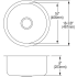 Elkay ECU16FBACH - Dimensions