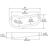 Elkay ECU2812ACH - Dimensions