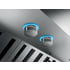 Elica Professional Cervinia Series ECV630S3 - Fully Retractable Rotating Knobs with Blue Backlighting