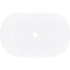 Rohl Barcelona UBBAR56MSMIO - 14 Inch Oval Undermount Bathroom Sink with Drain Hole Center