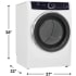 Electrolux ELFE7537AW - Product - Dimensions Front Load Perfect Steam? Electric Dryer with Predictive Dry? and Instant Refresh ? 8.0 Cu. Ft. White ELFE7537AW