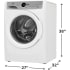 Electrolux ELFW7337AW - Product - Dimensions Front Load Washer with LuxCare? Wash - 4.4 Cu. Ft. White ELFW7337AW