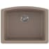 Franke ELG11022OYS - 25 Inch Ellipse Undermount Single Bowl Granite Kitchen Sink with 9 Inch Bowl Depth