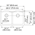Franke ELG120PWT - Dimensions
