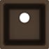 Elkay Quartz Classic ELG1616MC0 - Mocha Top View