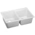 Elkay Gourmet E-Granite Collection ELG250RBQ - White Angle View