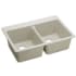 Elkay Gourmet E-Granite Collection ELG3322BQ - Bisque Angle View