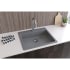 Elkay Quartz Classic ELGAD2522PDGS0 - 22 Inch Drop-In Single Bowl Kitchen Sink