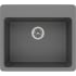 Elkay Quartz Classic ELGAD2522PDGS0 - 22 Inch Drop-In Single Bowl Kitchen Sink