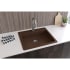 Elkay Quartz Classic ELGAD2522PDMC0 - 22 Inch Drop-In Single Bowl Kitchen Sink