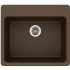 Elkay Quartz Classic ELGAD2522PDMC0 - 22 Inch Drop-In Single Bowl Kitchen Sink