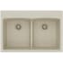 Elkay Quartz Classic ELGDLB3322BQ0 - Bisque Top View
