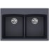 Elkay Gourmet E-Granite Collection ELGDLB3322GY0 - Dusk Gray Top View