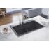 Elkay Gourmet E-Granite Collection ELGDLB3322GY0 - Dusk Gray Lifestyle View