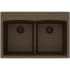 Elkay Gourmet E-Granite Collection ELGDLB3322MC0 - Top View