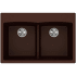 Elkay Gourmet E-Granite Collection ELGDLB3322PC0 - Pecan Top View