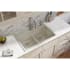 Elkay Gourmet E-Granite Collection ELGDLB3322PT0 - Putty Lifestyle View