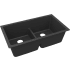 Elkay Quartz Classic ELGDULB3322MB0 - 19 Inch Undermount Double Bowl Kitchen Sink