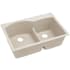 Elkay Quartz Classic ELGH3322RBQ0 - Bisque Angled View
