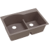 Elkay Quartz Classic ELGH3322RGR0 - Greige Angled View