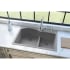 Elkay Quartz Classic ELGH3322RGS0 - Greystone Lifestyle View