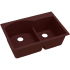 Elkay Quartz Classic ELGH3322RPC0 - Pecan Angled View