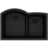 Elkay Quartz Classic ELGHU3322RBK0 - Black Top View