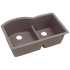 Elkay Quartz Classic ELGHU3322RGR0 - Greige Angled View