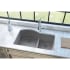 Elkay Quartz Classic ELGHU3322RGS0 - Greystone Lifestyle View
