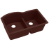 Elkay Quartz Classic ELGHU3322RPC0 - Pecan Angled View