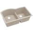 Elkay Quartz Classic ELGHU3322RPT0 - Putty Angled View