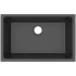 Elkay ELGRU13022BK0 - Elkay Quartz Classic® Single Bowl Undermount Kitchen Sink