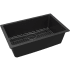 Elkay Quartz Classic ELGRU13022BK0C - 18 Inch Undermount Single Bowl Kitchen Sink