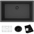 Elkay Quartz Classic ELGRU13022MB0C - Elkay Quartz Classic® Single Bowl Undermount Kitchen Sink Kit