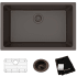 Elkay Quartz Classic ELGRU13022MC0C - Elkay Quartz Classic® Single Bowl Undermount Kitchen Sink Kit