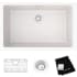 Elkay Quartz Classic ELGRU13022WH0C - Elkay Quartz Classic® Single Bowl Undermount Kitchen Sink Kit
