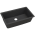 Elkay Quartz Classic ELGRU13322BK0 - Black Angled View