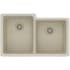 Elkay Quartz Classic ELGU250RBQ0 - Bisque Top View