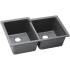 Elkay Quartz Classic ELGU250RGS0 - Greystone Angled View