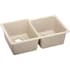 Elkay Quartz Classic ELGU250RPT0 - Putty Angled View