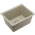 Elkay Quartz Classic ELGU251912PDBQ0 - 25 Inch Undermount Single Laundry Sink with Perfect Drain