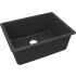 Elkay Quartz Classic ELGU2522MB0 - 18 1/2 Inch Undermount Single Bowl Kitchen Sink