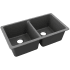 Elkay Quartz Classic ELGU3322GT0 - 18 1/2 Inch Undermount Double Bowl Kitchen Sink