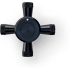 AGA Elise Series P076077BLK - Range Knobs - Pack of 9 Knobs for 48 Inch Elise Ranges in Black